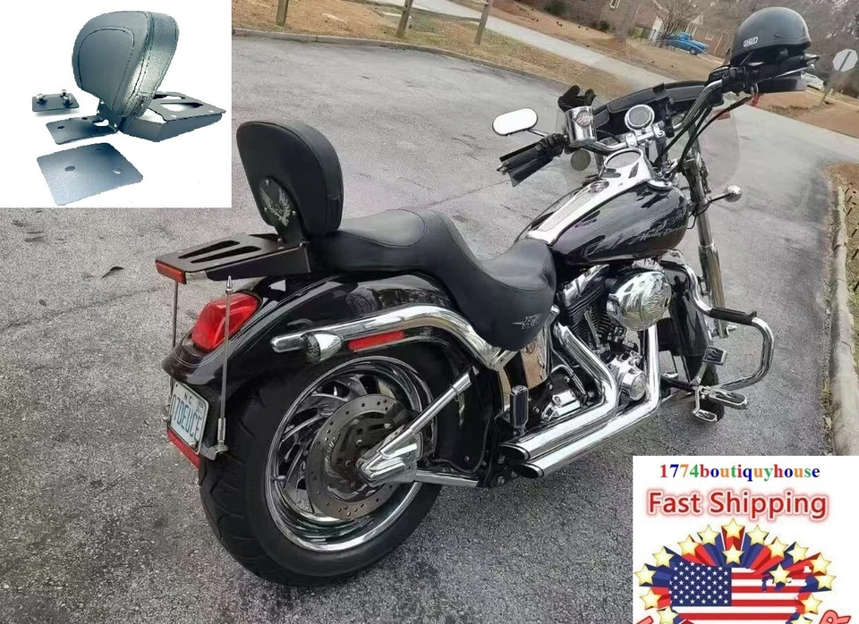 NEW Softail Deuce Backrest sissy bar for Harley Davidson H-D 2000 - 2007 51114 - Image 1 of 4