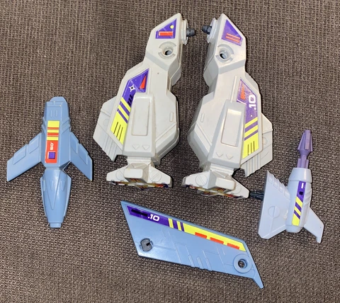 1986 Kenner Vintage Centurions Doom Drone Strafer Parts Lot Cover