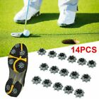14 Pcs Golf Shoes Spikes Fast Twist Studs Cleats Tri-Lok For Footjoy Replacement