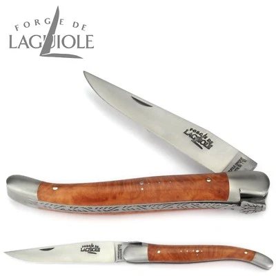 Forge de Laguiole Taschenmesser 12 cm - Griff Bruyère Holz - Messer Frankreich