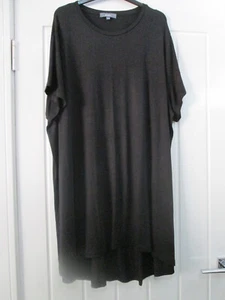 STUDIO Long Tunic Top Size 24/26 Black - Maybe Wear As A Dress If You Like. - Picture 1 of 8