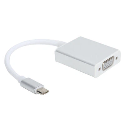 USB C Auf VGA Adapter USB Typ-C Auf VGA Adapter Stecker Auf Buchse - Bild 1 von 4