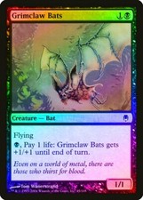 Grimclaw Bats FOIL Darksteel NM Black Common MAGIC THE GATHERING CARD ABUGames