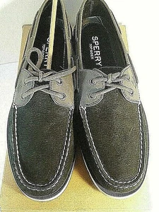 Sperry Top-Sider Men's Leeward 2-Eye BluGrey Boat Shoe New in BOX Size Men's 11M - Picture 1 of 6