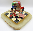 Ron Lee DISNEY LE#/1500 Mickey & Minnie Dancing Around Jukebox