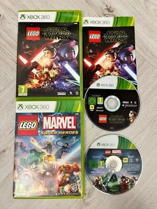 LEGO Star Wars Il Risveglio della Forza e Marvel Super Heroes Microsoft Xbox 360 Giochi - Foto 1 di 1