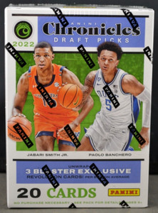 2022/23 Panini Chronicles Draft Picks Basketball Blaster Box FACTORY SEALED