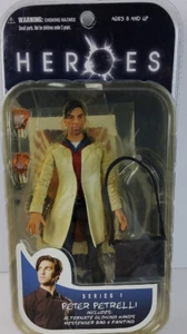 Mezco Toyz NBC Heroes Series 1 PETER PETRELLI TV Show Action Figure Brand New - Picture 1 of 1