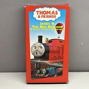 Thomas Tank Engine Friends James Red Balloon Adventure VHS 2003 Video Tape Train - Imagen 1 de 13