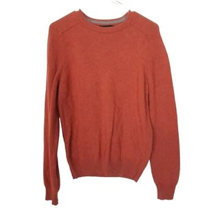 Paolo Mondo Sweater Paolo Mondo Cashmere Sweater Knit Sweater Men M Orange  - Picture 1 of 8
