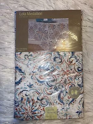 Elrene Home Fashions Lola Medallion Stain Resistant Vinyl Tablecloth, 52" x 70" - Image 1 of 4