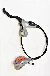 SHIMANO DEORE LX HYDRAULIC FRONT LEFT BRAKE LEVER CALIPER BL-M585+BR-M585 900mm - Picture 1 of 3
