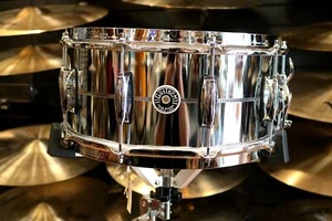 Gretsch Brooklyn 6.5X14 Chrome over Steel Snare Drum - Picture 1 of 3