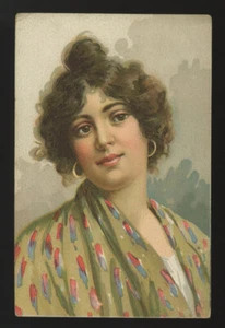 cartolina d'epoca-post card-DONNINE-WOMAN-LADY-FRAU-FEMME 150 - Picture 1 of 1