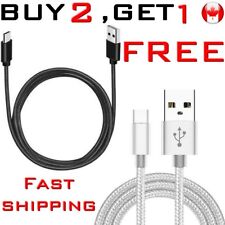 USB Cable Type C 3.FT Nylon Aluminium charger charging Samsung S8 S9+ S10 LG G7 