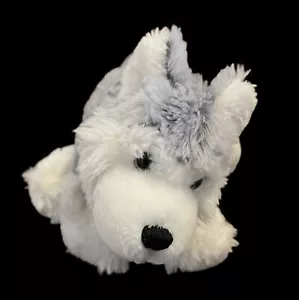 Webkinz Husky Dog 8" HM120 Plush Stuffed White Gray Puppy Ganz No Code Soft Toy - Picture 1 of 7