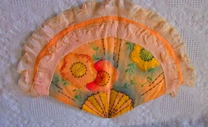 Pieza apliques bordados vintage - Imagen 1 de 3