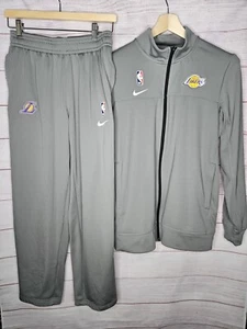 Nike NBA Los Angeles Lakers Team Issued Jacket and Pants Size S Luka Doncic - Picture 1 of 7