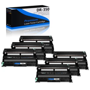 Paquete de 6 unidades de batería DR350 negras para Brother MFC-7220 MFC-7225N MFC-7420 MFC-7820D - Imagen 1 de 5
