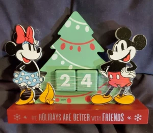Calendario natalizio Disney 100° Topolino Minnie conto alla rovescia vacanze - Foto 1 di 4
