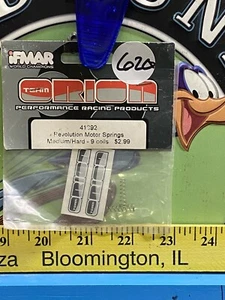 TEAM ORION 41392 RevolutionMotorSprings Med/Hard 9 Coils.30MM 2.2 Ratep🇺🇸Shipp - Picture 1 of 3