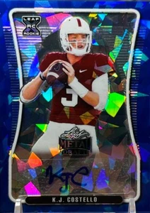 2021 Leaf Metal Draft Flashback #BA-KJC K.J. Costello Rookie Auto Blue /10 6/10 - Picture 1 of 1