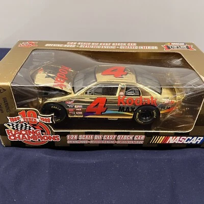 Nascar Kodak #4 Oro Edición Aniversario Limitada 1/24 Diecast Stock Car #31 Foto 1 de 4