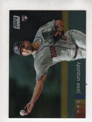 2020 Stadium Club Chrome  Jose Urquidy  Refractor Rookie RC #149 - Image 1 of 2