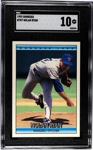 1992 DONRUSS #707 NOLAN RYAN *HOF* Texas Rangers - SGC 10 - Picture 1 of 2