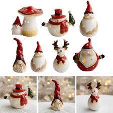 Santa Claus Christmas Decorations Atmosphere Lights Gifts with LED Elk Toys