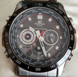 Casio Edifice EQW-M1000D-1AJF Wave Ceptor Solar mit Box New Velt Working JP - Bild 1 von 14