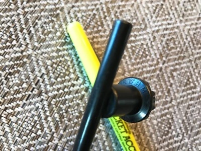 Llave de portabrocas Rohm, piloto de 1/4" (6,35 mm) 10 dientes, llave Rohm S9, mango soldado resistente Foto 1 de 4