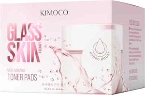 Kimoco Glass Skin Nawilżające tonery Podkładki Hydro Boost Made in Korea 60 sztuk - Zdjęcie 1 z 3