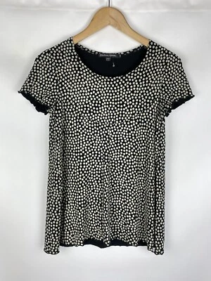 Gudrun Sjoden damas lyocell lunares camiseta túnica talla S - Imagen 1 de 4