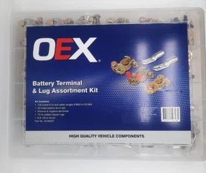 Battery Terminal And Lug Kit - Positive And Negative 110pc - Foto 1 di 6