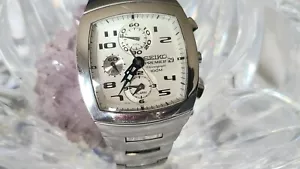 Reloj cronógrafo Seiko Premier alarma cristal zafiro 38 mm para hombre 7T62-0BG0 - Imagen 1 de 11