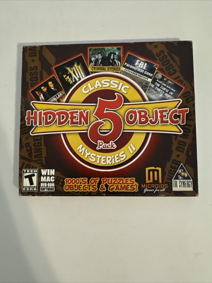 Hidden Object 5 Pack: Classic Mysteries II (Windows/Mac, 2014) - Image 1 of 1