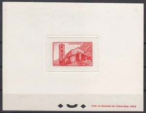 JD16950/ FRENCH ANDORRA – MAURY # 135 MINT MNH DELUXE PROOF - Picture 1 of 1