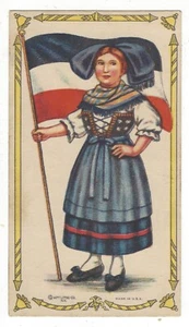 Vintage 50 Nationen der Welt - Deutschland - Lebensversicherung um 1930 Art Litho Co. NY - Bild 1 von 2