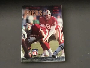 Gem mint family estate 1989 SF 49ers Media Guide Steve young cover - Picture 1 of 4