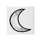 'Crescent Moon' 108mm Square Ceramic Tile (TD00001582)