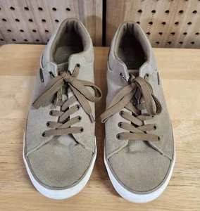 Lugz men's brown size 12 skater shoes MREGELWHC-2910 Excellent Tan Casual Work - Picture 1 of 9