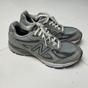 Zapatilla deportiva New Balance 990v4 gris hecha en EE. UU. para hombre talla 7,5 - Imagen 1 de 9