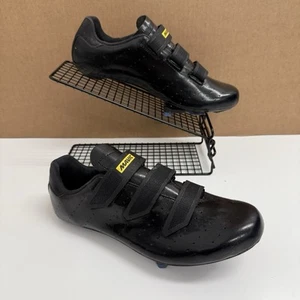 Mavic Cosmic Clip Shoes Black UK 8.5 EU 42 2/3 - Picture 1 of 14