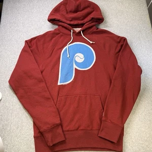 Hommage Philadelphia Phillies Retro Logo Hoodie Sweatshirt Rot Gr. S - Bild 1 von 8