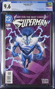 Superman #123 CGC 9.6 DC Comics 1997 Dan Jurgens Cover New Costume & Powers - Picture 1 of 2