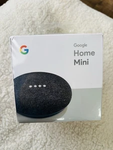 Neu im Karton/versiegelt Google Home Mini Smart Assistant - Anthrazit (GA00216-US) - Bild 1 von 5