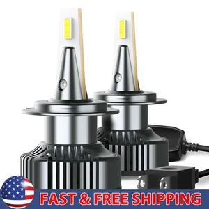 AUXITO Super Bright H7 Headlight LED High Low Beam Bulb 6500K White 2/4/6X - Picture 1 of 12