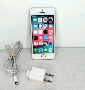 iPhone 5s Boost Mobile Locked 16GB Gold Tested Working - Picture 1 of 13