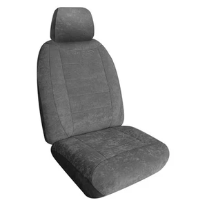 Sperling Platinum Velour Seat Covers - Charcoal, Front - CZ174.102C TMPLTCHA - Picture 1 of 1